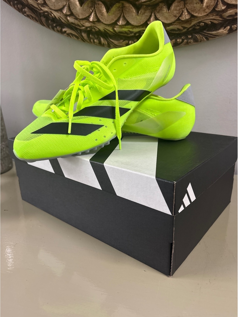New Adidas Sprintstar Track and Field Spikes Size 11.5 mens 12.5 womens  Shoes